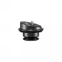 Montavimo plokštelė Manfrotto MVAQR-GIM-PLATE aliumininė juoda 50mm x 35mm