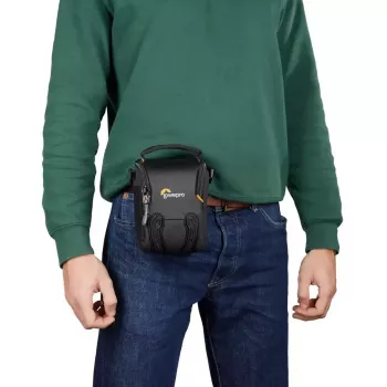 Lowepro Adventura SH 115 III juosmeninė dėklė fotoaparatui, juoda, su petneša