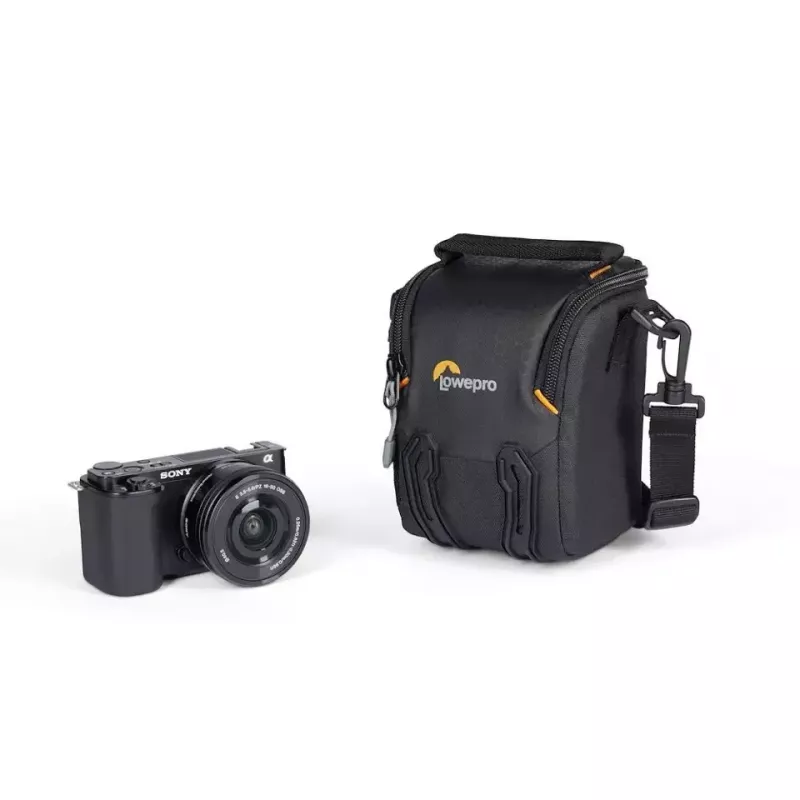 Lowepro Adventura SH 115 III juosmeninė dėklė fotoaparatui, juoda, su petneša