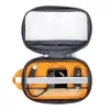 Lowepro GearUp Pouch Mini Mini rankinė laidams ir aksesuarams, nailonas/poliesteris ripstop, pilka su oranžiniais akcentais