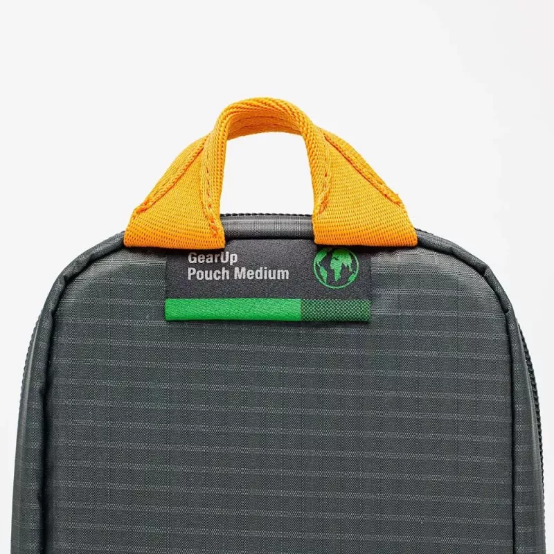 Lowepro Pouch Medium GearUp GL LP37139-GRL Nailono Ripstop Poliesterio Oranžinė Pilka 280x45x140 mm