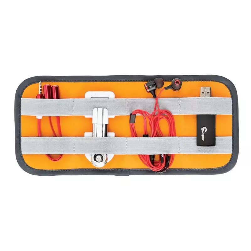 Lowepro Pouch Medium GearUp GL LP37139-GRL Nailono Ripstop Poliesterio Oranžinė Pilka 280x45x140 mm