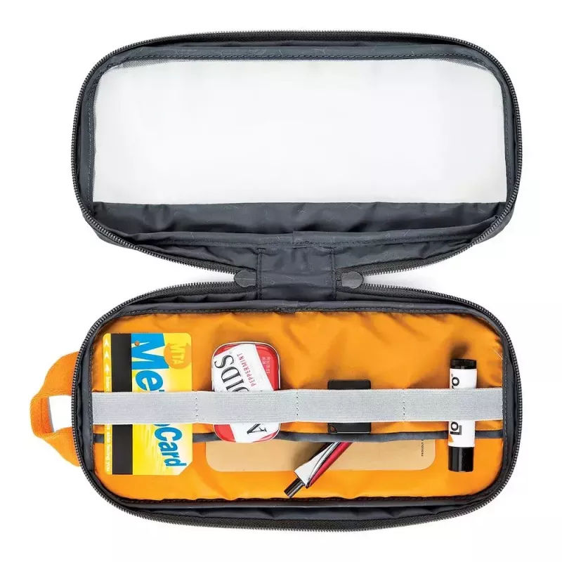 Lowepro Pouch Medium GearUp GL LP37139-GRL Nailono Ripstop Poliesterio Oranžinė Pilka 280x45x140 mm
