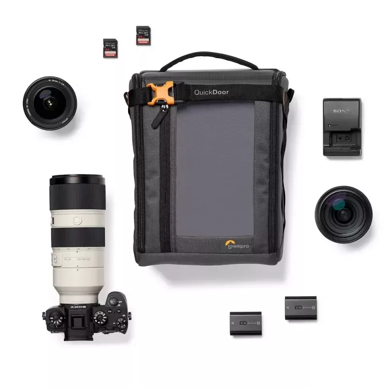 Dėklas fotoaparatui Lowepro GearUp Creator Box XL II juodai pilkas