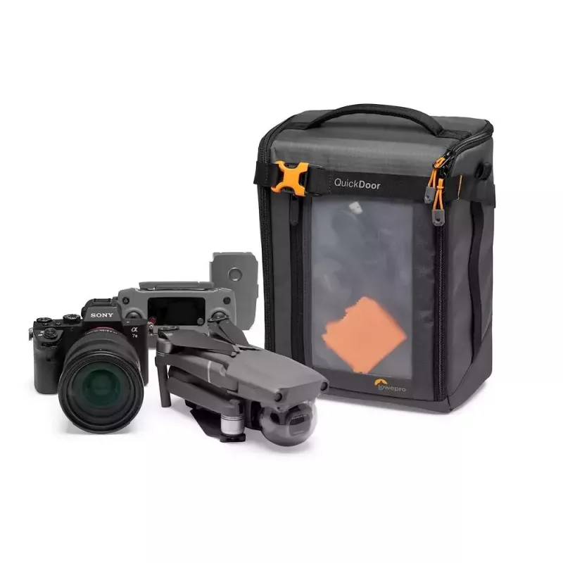 Dėklas fotoaparatui Lowepro GearUp Creator Box XL II juodai pilkas