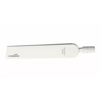 Tinklo antena CradlePoint 170761-001 — 0,6–6 GHz, balta, suderinama su CBA850-1200M-B ir W2000