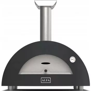 Picos krosnelė Alfa Forni Moderno 2 Pizze Hybrid Ardesia Grey – stalviršinė hibridinė picos krosnelė, 2 picoms