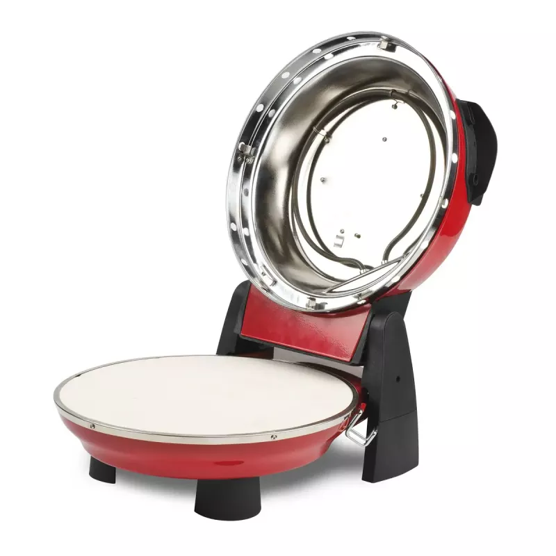 Picos kepimo aparatas G3 Ferrari Pizzeria Snack Napoletana 1200 W juodas raudonas 1 pica 31 cm