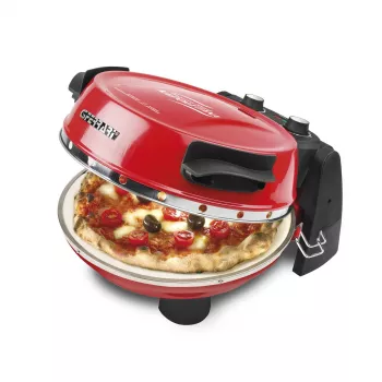 Picos kepimo aparatas G3 Ferrari Pizzeria Snack Napoletana 1200 W juodas raudonas 1 pica 31 cm