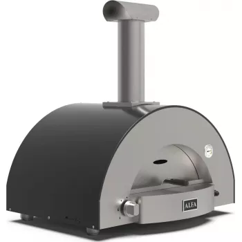 Picos krosnelė Alfa Forni Classico 2 Pizze Hybrid Grey FXCL-2P-GGRA – hibridinė krosnelė dviem picoms, pilka