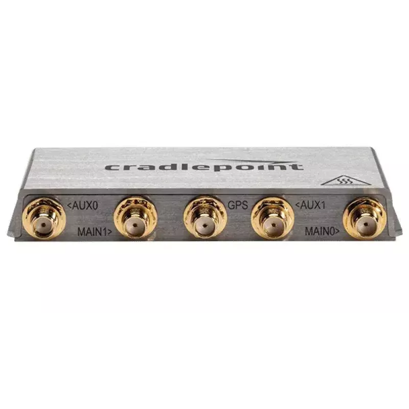CradlePoint MC400 modemas – korinis modemas, siuntimo sparta iki 5,76 Mbps, gavimo sparta iki 42,2 Mbps, 256‑QAM, sidabrinis, 104 g