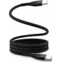USB-C į USB-C magnetinis laidas STATIK MagStack Pro 2m juodas