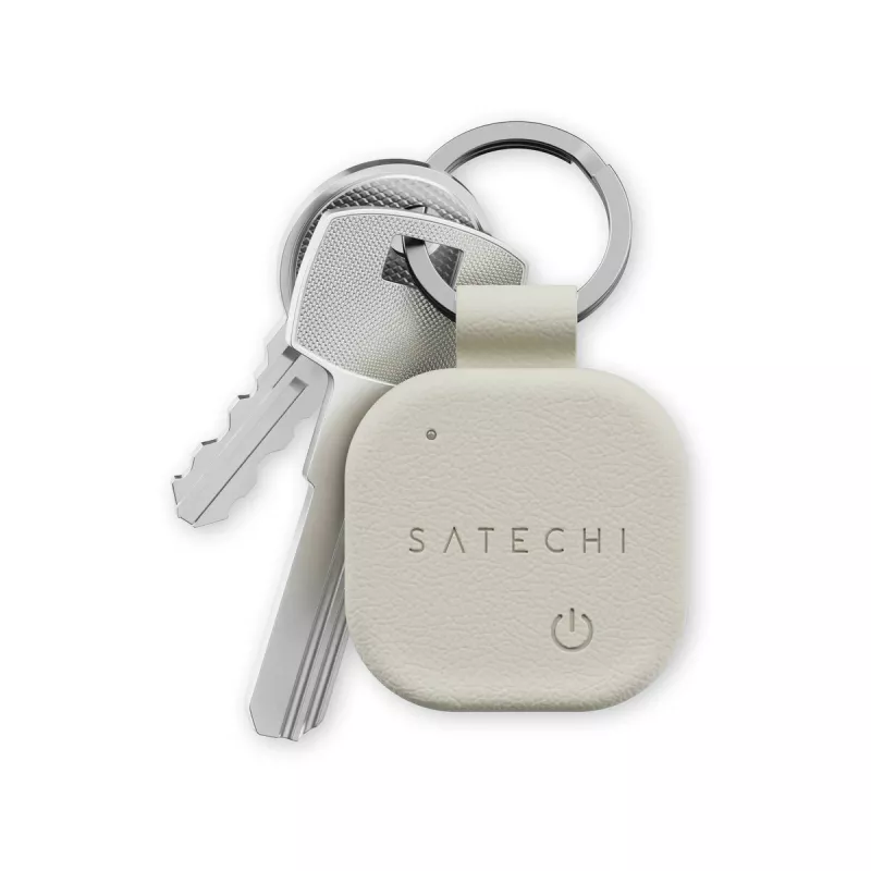 Raktų žymelė Satechi ST-LKCFW balta, 34×34×9 mm, 1 vnt.