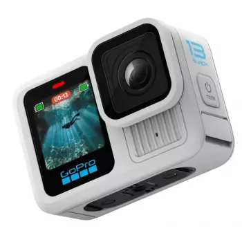 Veiksmo kamera GoPro HERO13 Black – 5.3K itin didelė raiška, 27,6 MP CMOS, 240 kadrų/s, Wi‑Fi, GPS, įmontuotas LCD, stereo garsas