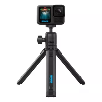 Tripodas su rutuline galvute GoPro ABTTR-001 — Aliuminis, Juodas, 151 mm aukštis, 30×30 mm pagrindas