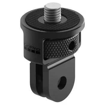Kameros laikiklio adapteris GoPro ¼-20 tvirtinimo pirštas universalus 24×24×37 mm, juodas