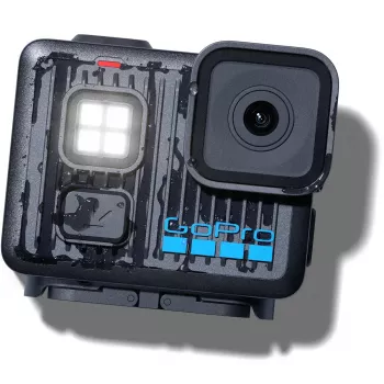Veiksmo kamera GoPro LIT HERO — 4K itin didelės raiškos 100 kadrų/s, 12 MP, 1,76 colio LCD, Wi‑Fi, MicroSD
