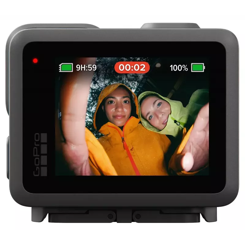 Veiksmo kamera GoPro LIT HERO — 4K itin didelės raiškos 100 kadrų/s, 12 MP, 1,76 colio LCD, Wi‑Fi, MicroSD