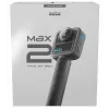 Veiksmo kamera GoPro MAX2 su 8K Ultra HD, 29,5 MP jutikliu, 100 kadrų/s, LCD ekranu, GPS, Wi‑Fi — priedų rinkinys