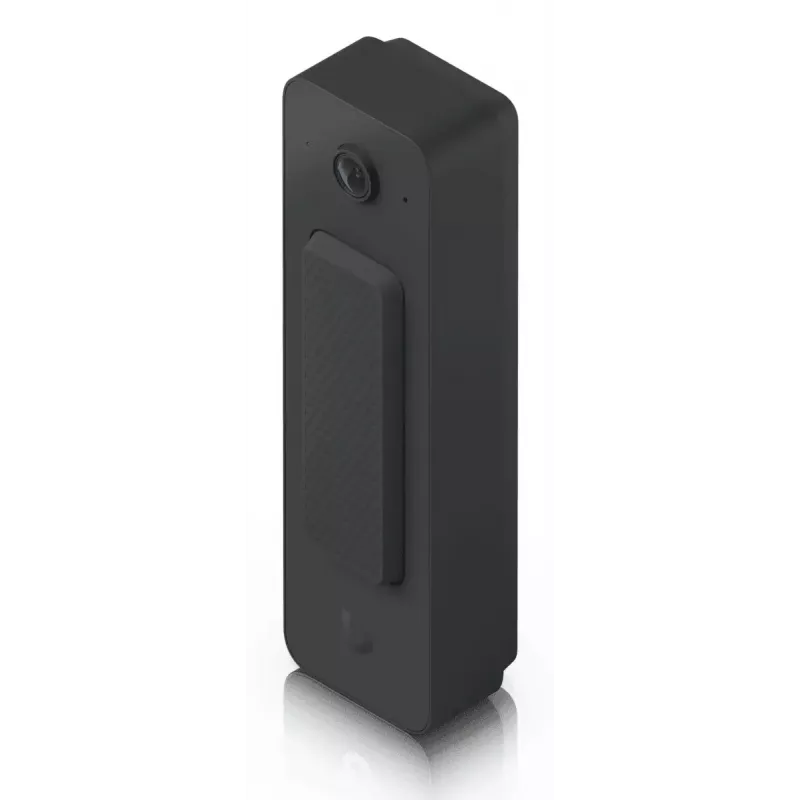 Vaizdo durų skambutis UBIQUITI Doorbell Lite Black, 5 MP, 2560×1920, IPX5, metalinis ir polikarbonatinis korpusas