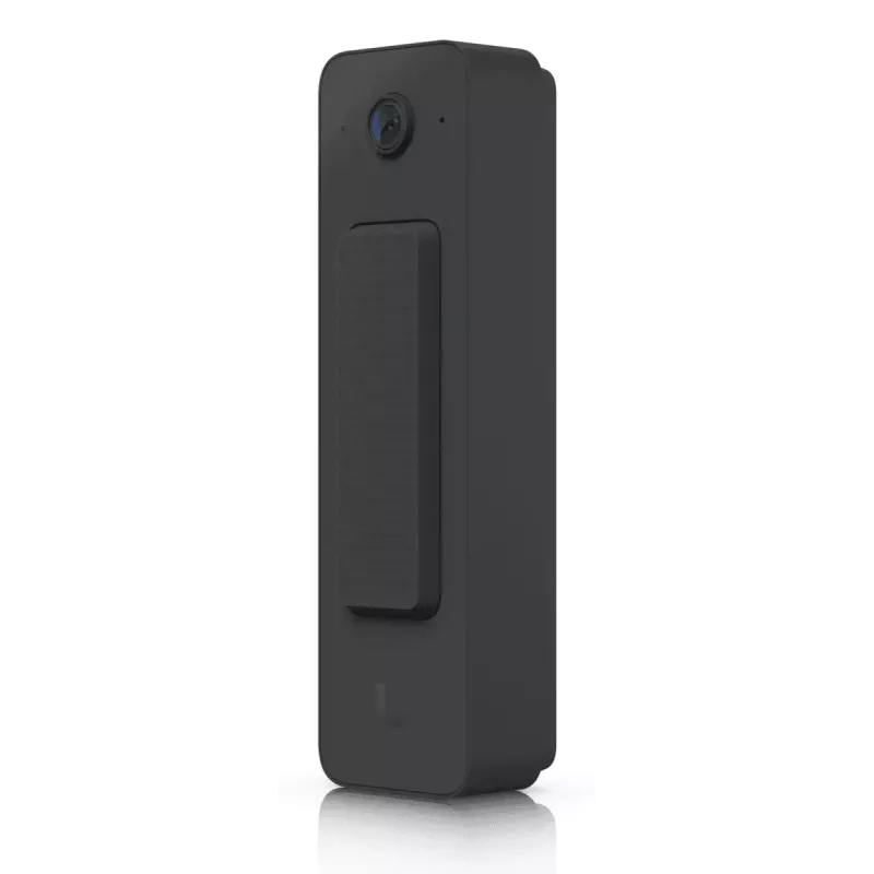 Vaizdo durų skambutis UBIQUITI Doorbell Lite Black, 5 MP, 2560×1920, IPX5, metalinis ir polikarbonatinis korpusas