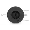 IP apsaugos kameros kupolas UBIQUITI UVC-G6-Pro-Turret-B — 3840×2160, 1/1,2 colio CMOS, 2,36× optinis priartinimas, PoE+, lubos/siena, vidui/lauke