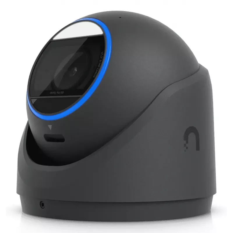IP apsaugos kameros kupolas UBIQUITI UVC-G6-Pro-Turret-B — 3840×2160, 1/1,2 colio CMOS, 2,36× optinis priartinimas, PoE+, lubos/siena, vidui/lauke