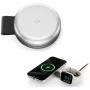 Twelve South ButterFly 2-in-1 belaidis įkroviklis išmaniesiems telefonams ir laikrodžiams, juodas sidabrinis, USB-C, 30 W