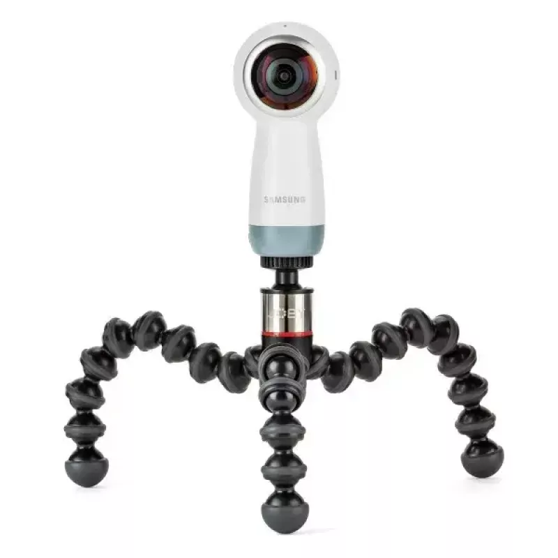 Tripod JOBY GorillaPod 500 skirtas veiksmo kameroms, 3 kojelės, maks. apkrova 0,5 kg, Juoda/Pilka