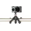 Tripod JOBY GorillaPod 500 skirtas veiksmo kameroms, 3 kojelės, maks. apkrova 0,5 kg, Juoda/Pilka