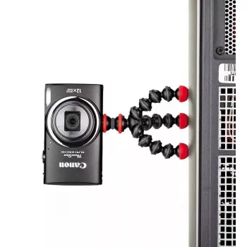 Mini trikojis veiksmo kamerai Joby GorillaPod Magnetic JB01504-BWW juoda raudona