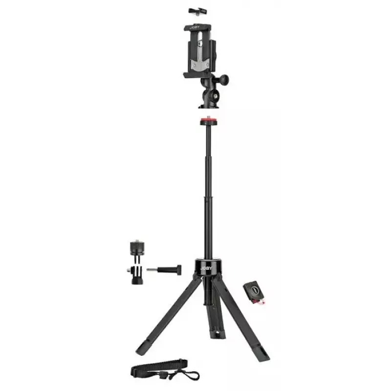 Tripod JOBY GripTight PRO išmaniesiems telefonams / veiksmo kameroms juodas