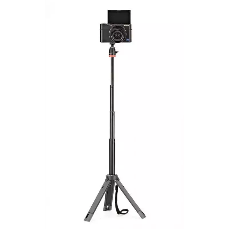 Stovas Tripod Joby TelePod 325 išmaniesiems telefonams / veiksmo kameroms juoda raudona