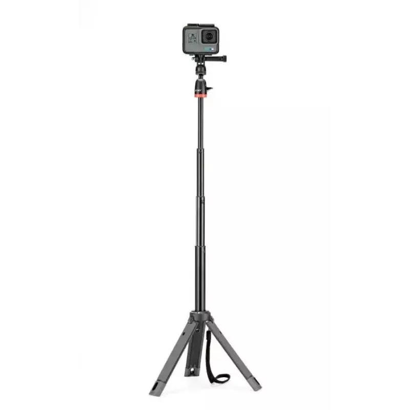 Stovas Tripod Joby TelePod 325 išmaniesiems telefonams / veiksmo kameroms juoda raudona