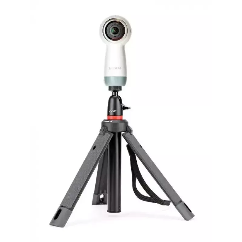 Stovas Tripod Joby TelePod 325 išmaniesiems telefonams / veiksmo kameroms juoda raudona
