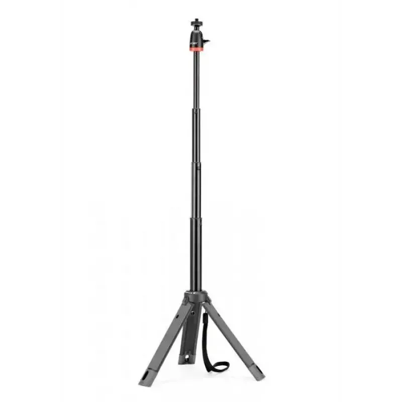 Stovas Tripod Joby TelePod 325 išmaniesiems telefonams / veiksmo kameroms juoda raudona