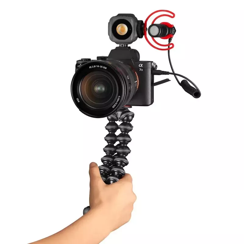 JOBY GorillaPod Mobile Vlogging Kit JB01645-BWW 3 kojos 540g Juoda Raudona