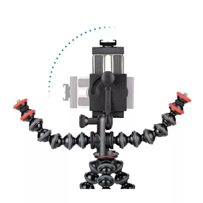 JOBY GorillaPod Mobile Vlogging Kit JB01645-BWW 3 kojos 540g Juoda Raudona