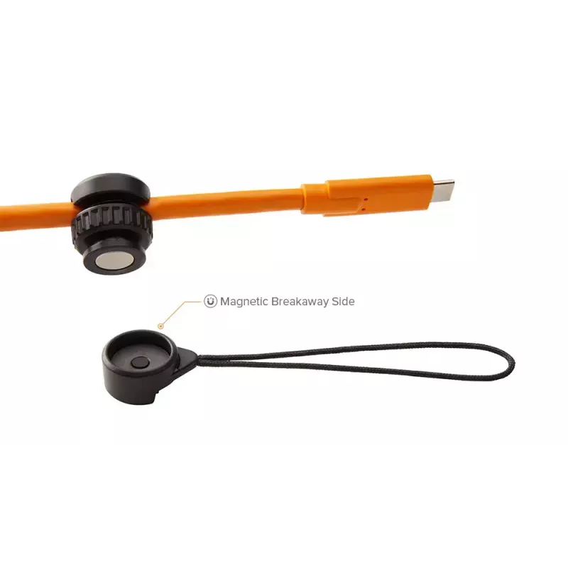 Laikiklis kabeliui Tether Tools TetherGuard TG020 Universal Black Orange 2 vnt.