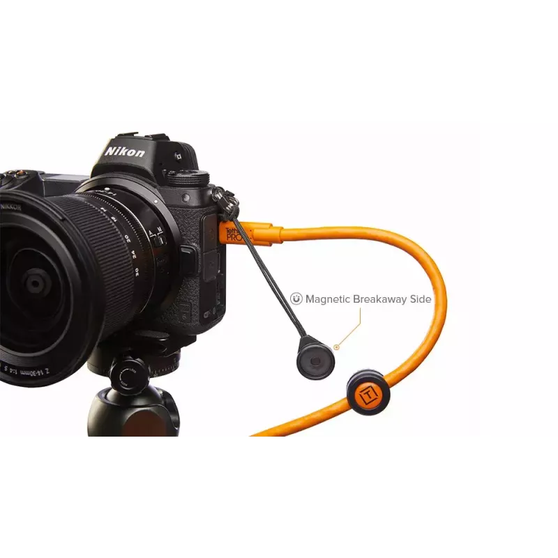 Laikiklis kabeliui Tether Tools TetherGuard TG020 Universal Black Orange 2 vnt.
