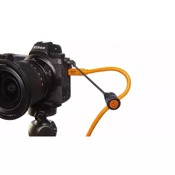 Laikiklis kabeliui Tether Tools TetherGuard TG020 Universal Black Orange 2 vnt.