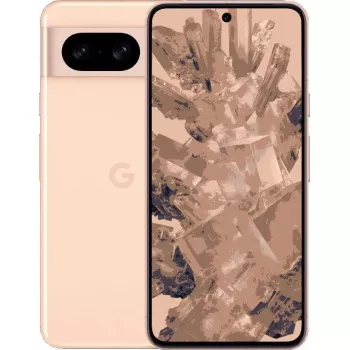 Išmanusis telefonas Google Pixel 8 5G – dual-SIM, 8 GB RAM, 128 GB, 6,2 colio OLED 120 Hz, 50+12 MP galinė, 10,5 MP priekinė, rožinė