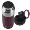 Termosas ASOBU Alpine Flask Hiking 530 ml nerūdijantis plienas Burgundy, 235 mm aukštis, 7.6 cm skersmuo