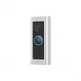 Vaizdo durų skambutis RING Video Doorbell Pro 2 laidinis – nikelio satino plienas, laidinis Wi‑Fi, 150°×150° matymo laukas, 16–24 V AC