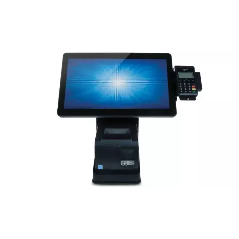 POS stovas Elo Touch Solutions Wallaby juodas, skirtas 10–15 colių monitoriams