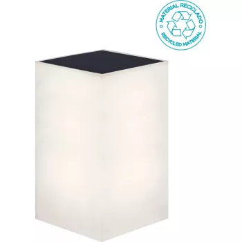 Sieninis saulės šviestuvas NewGarden WALLY LUMWLP012XXSPNW, kompaktiškas lauko šviestuvas 12x12x18 cm