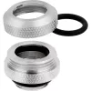 Jungtis CORSAIR Hydro X Series XF Hardline Fittings CX-9052000-WW (12 mm, chromuota, 4 vnt.)