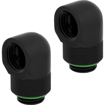 Adapteris CORSAIR CX-9055009-WW žalvarinis juodas 90° sukamasis