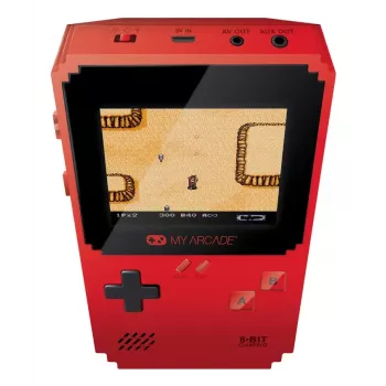 Valdiklis dreamGEAR PIXEL CLASSIC Red — skaitmeninis valdiklis, Micro-USB, AAA baterijos