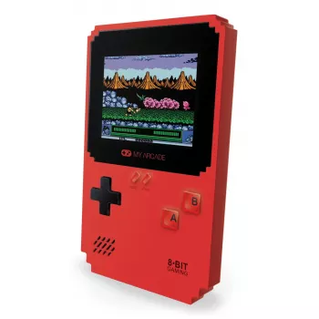 Valdiklis dreamGEAR PIXEL CLASSIC Red — skaitmeninis valdiklis, Micro-USB, AAA baterijos